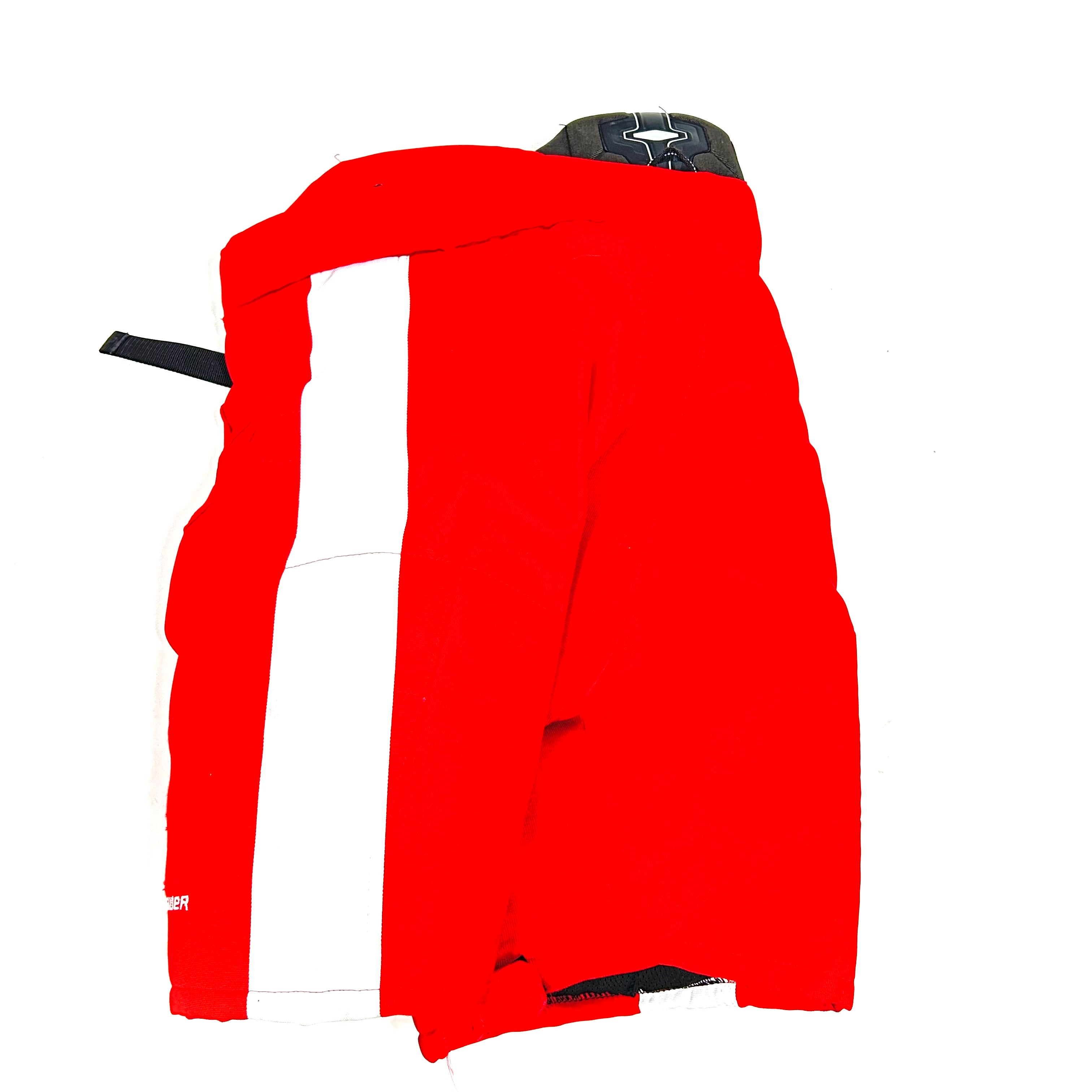 Bauer Nexus - Pantalon de hockey NCAA Pro Stock pour femme d'occasion (rouge/blanc)